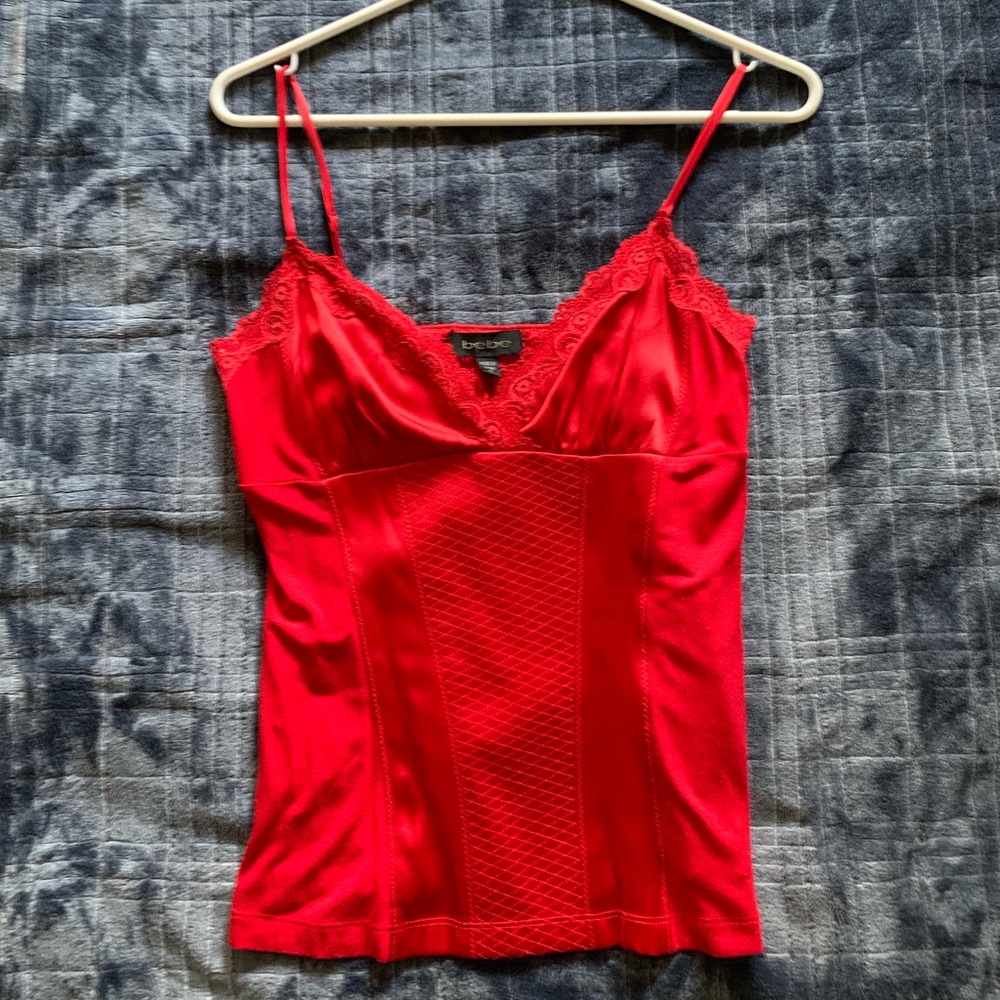Bebe satin cami